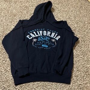 California Navy Blue Hoodie